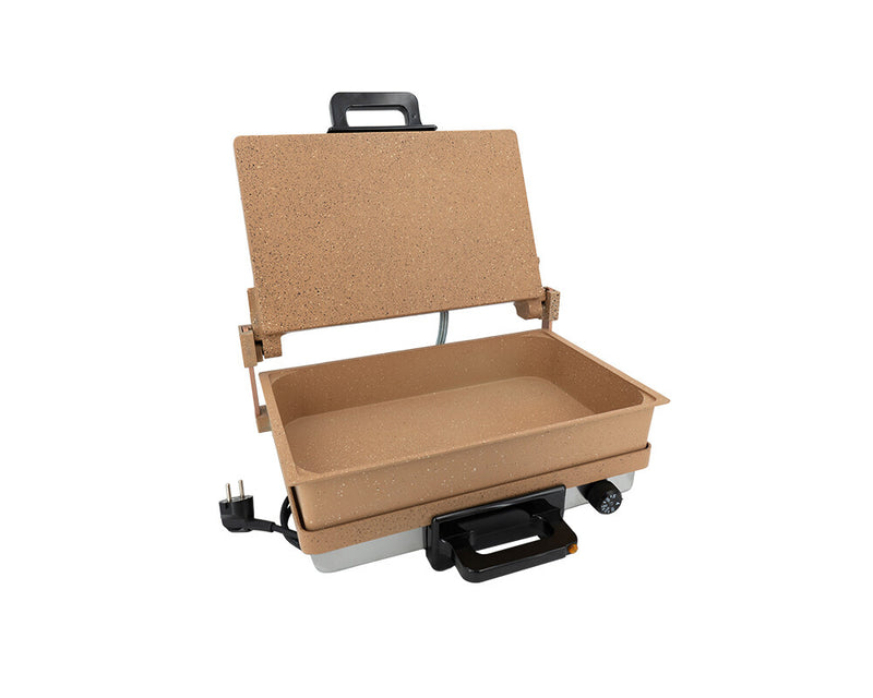 SCHÄFER XXL multigrill marron granit - Bella Home