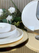 ZELLERFELD ALICE BLANCO Service de table 25 pièces 6 personnes - Bella Home