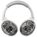 Casque Bluetooth KONG sans fil argent/blanc chrome métallisé by RICHARD ORLINSKI