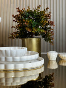 ACAR PASSION GOLD Service de table 29 pièces 6 Personnes