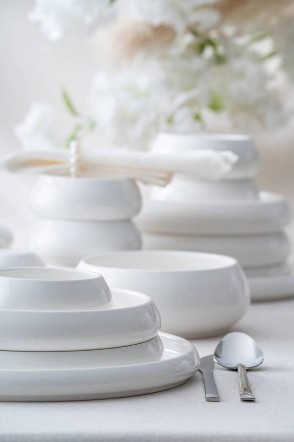 ACAR FULL MOON Service de table 29 pièces 6 Personnes