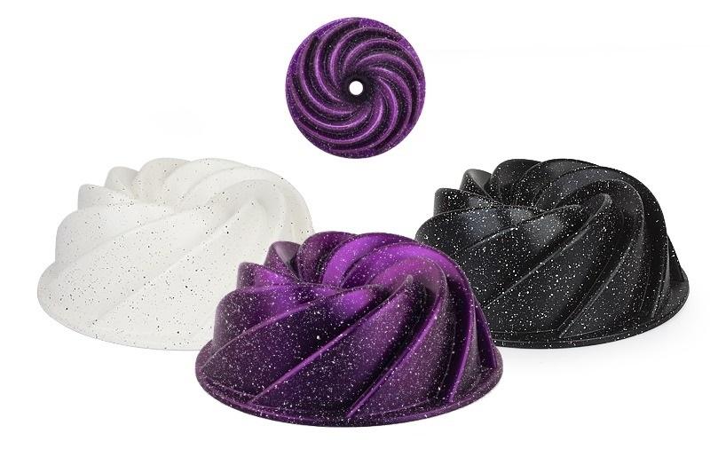 ACAR CAST WAVE Moule à cake noir 24.5 x 9.5cm - Bella-Home: art de la table, verrerie, trousseau de mariée, décoration