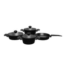 KARACA BIO DIAMOND Batterie de cuisine avec poignées antibactériennes Induction 7 pièces