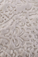 KARACA HOME ELDORA Linge de lit complet 10 pièces avec couvre-lit Argenté - Bella-Home: art de la table, verrerie, trousseau de mariée, décoration