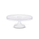 KARACA CRYSTAL Présentoir à gâteau en verre  28 X 11 CM Cam kek standı KARACA CRYSTAL avec couvercle dôme