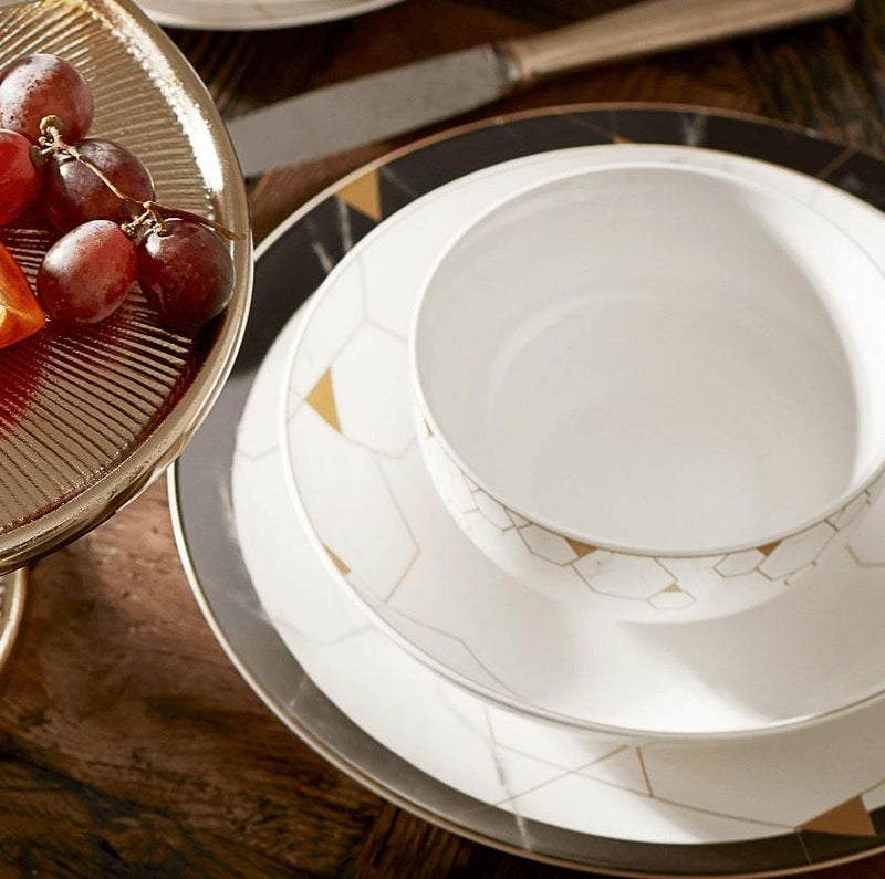 KARACA GEM Service de table 24 pièces 6 personnes - Bella-Home: art de la table, verrerie, trousseau de mariée, décoration