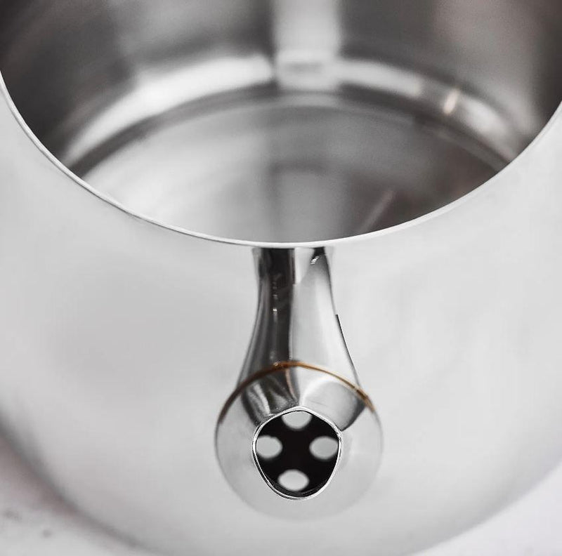 KARACA KAYRA Théière noire - Induction -  caydanlik takimi siyah