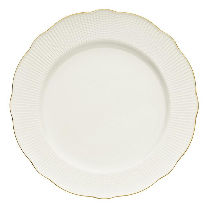 KUTAHYA PORCELAINE BONE ILAY Service liseré doré de table 6 personnes 24 pièces - 24 Parca 6 kisilik yemek takimi gold