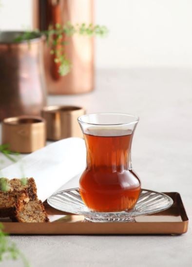 LAV MIRA Set de verres à thé 6 personnes 12 pièces