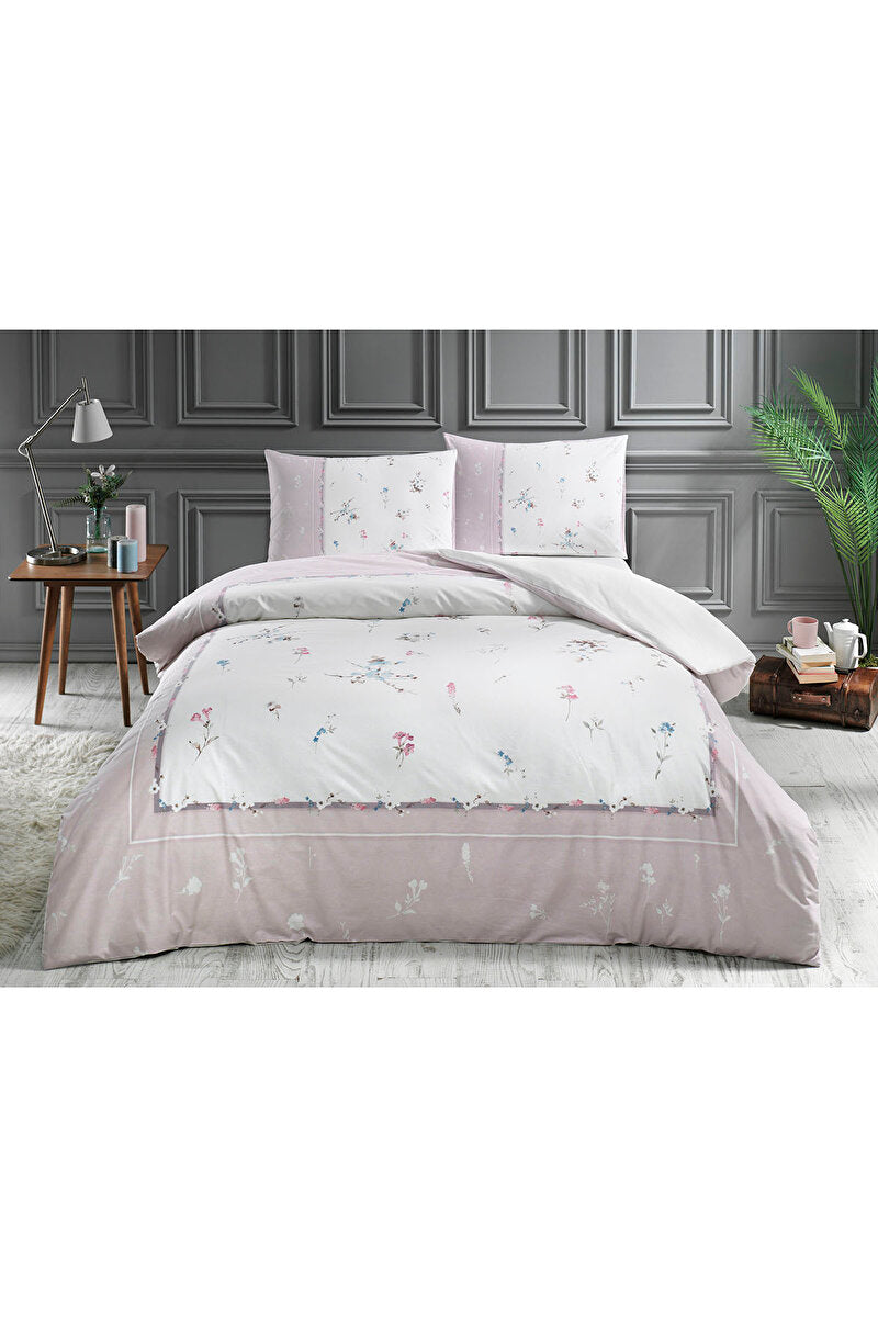 ÖZDILEK NEMESIA Parure de lit renforcé 2 personnes ÖZDILEK NEMESIA Çift kişilik ranforce nevresim takımı ÖZDILEK NEMESIA Ranforce Bettbezug-Set doppelt 2 Person  